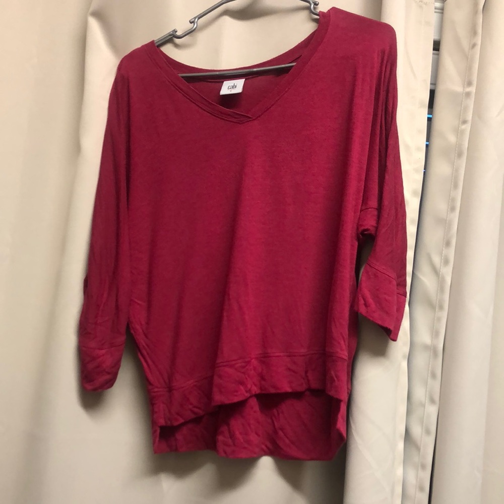 Cabi Women’s Tempt Tee Raspberry Pink Style #5190